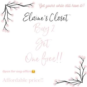 BUY 2 , GET 1 FOR FREE!! ONLY FOR TOPS!